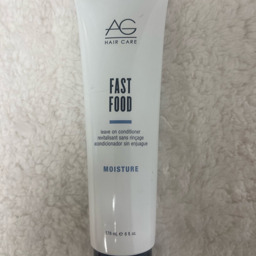 AG Hair Care - Fast Food Leave On Conditioner - Moisture - 6 oz - New - Sealed - Picture 2 of 4